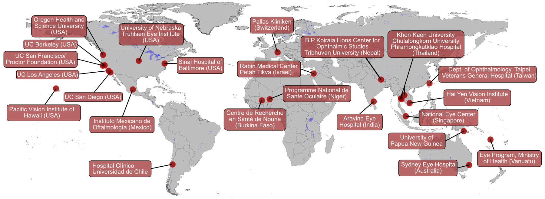 Map with SCORPIO study sites